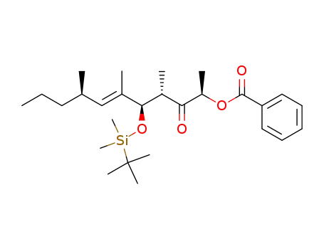 (2R,4S,5R,6E,8R)-2-benzoyloxy-5-(tert-butyldimethylsilyloxy)-4,6,8-trimethylundec-6-en-3-one