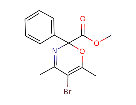 methyl 5-bromo-4,6-dimethyl-2-phenyl-2H-1,3-oxazine-2-carboxylate