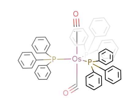 Molecular Structure of 64479-09-0 (Osmium, dicarbonyltris(triphenylphosphine)-)