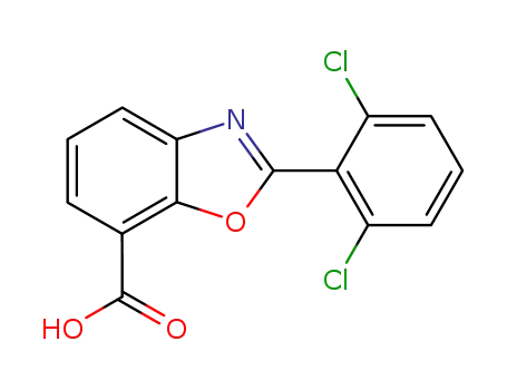 7-Benzoxazolecarboxylic acid, 2-(2,6-dichlorophenyl)-