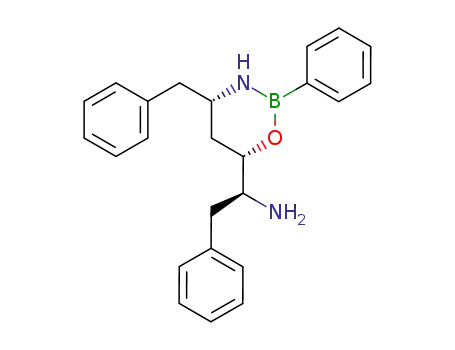 (4S,6S,1'S)-6-(1-amino-2-phenylethyl)-4-benzyl-2-phenyl-3-aza-2-bora-1-oxacyclohexane