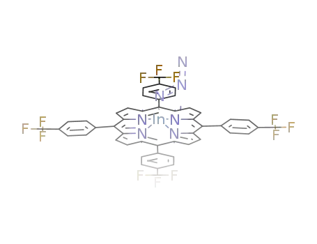 indium(III)(5,10,15,20-tetra-p-trifluoromethylphenylporphyrin) azide