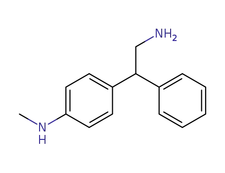 (+/-)-2-(p-Methylamino-phenyl)-2-phenyl-ethylamin