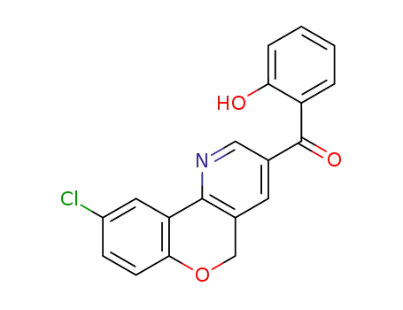 (9-chloro-5H-chromeno[4,3-b]pyridin-3-yl)(2-hydroxyphenyl)methanone