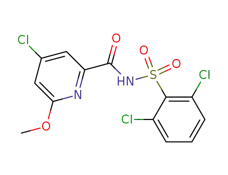 N-[(2,6-Dichlorophenyl)sulfonyl]-4-chloro-6-methoxy-2-pyridinecarboxamide