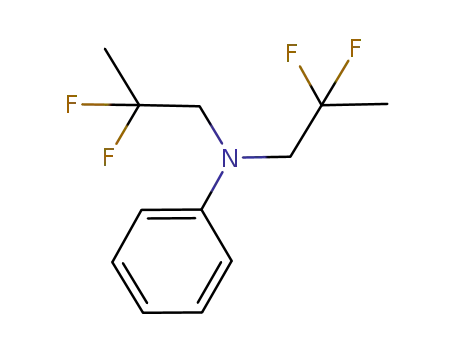 bis-(2,2-difluoropropyl)-phenyl-amine
