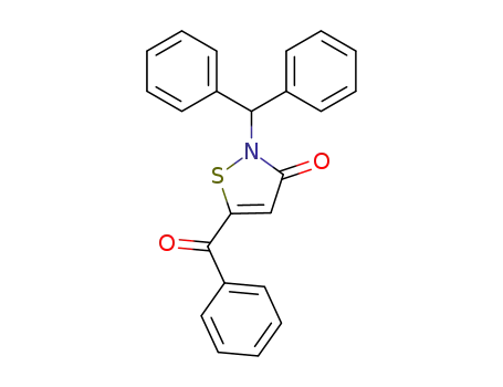 5-benzoyl-2-2-diphenylmethylisothiazol-3(2H)-one