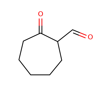 Molecular Structure of 1589-24-8 (2-oxocycloheptanecarbaldehyde)