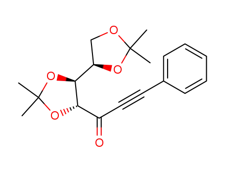 1,2-dideoxy-4,5:6,7-di-O-isopropylidene-1-phenyl-D-xylo-hept-1-yn-3-ulose