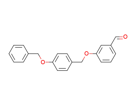 Benzaldehyde, 3-[[4-(phenylmethoxy)phenyl]methoxy]-