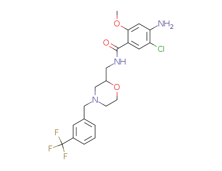 4-Amino-5-chloro-2-methoxy-N-[4-(3-trifluoromethyl-benzyl)-morpholin-2-ylmethyl]-benzamide
