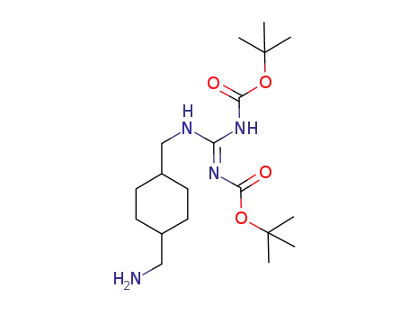 1-(N,N'-diBoc)-guanidinomethyl-4-aminomethylcyclohexane