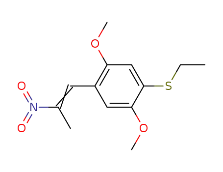 Benzene, 1-(ethylthio)-2,5-dimethoxy-4-(2-nitro-1-propenyl)-