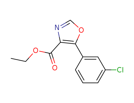 ethyl5-(3-chlorophenyl)oxazole-4-carboxylate