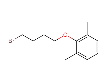 Molecular Structure of 2033-84-3 (2-(4-BroMobutoxy)-1,3-diMethylbenzene)