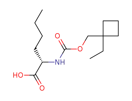 (S)-2-(1-Ethyl-cyclobutylmethoxycarbonylamino)-hexanoic acid