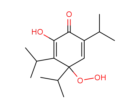 2,5-Cyclohexadien-1-one,
4-hydroperoxy-2-hydroxy-3,4,6-tris(1-methylethyl)-