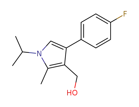 1-isopropyl-2-methyl-3-(hydroxymethyl)-4-(4-fluorophenyl)-1H-pyrrole