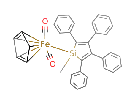 (1-methyl-2,3,4,5-tetraphenyl-1-silacyclopentadienyl)cyclopentadienyldicarbonyliron
