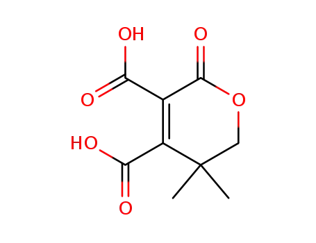 5,5-ジメチル-2-オキソ-5,6-ジヒドロ-2H-ピラン-3,4-ジカルボン酸