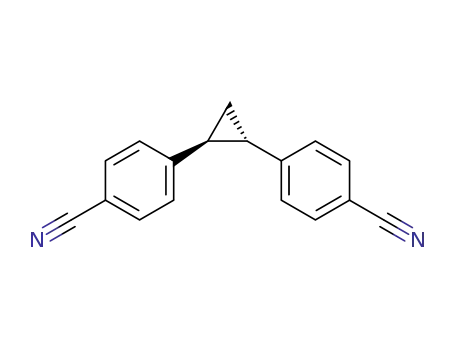 Benzonitrile, 4,4'-(2R,1R)-(1R,2R)-cyclopropane-1,2-diylbis-, trans-