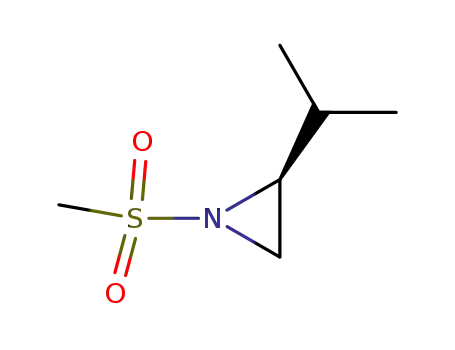 Aziridine, 2-(1-methylethyl)-1-(methylsulfonyl)-, (2S)- (9CI)