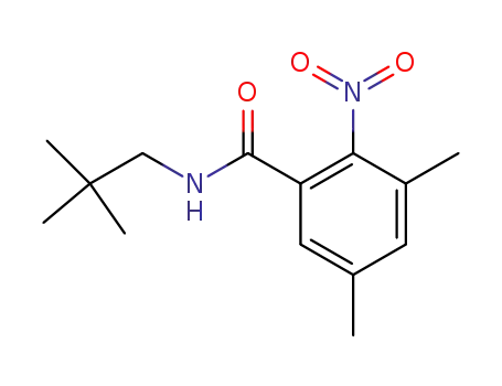 Benzamide, N-(2,2-dimethylpropyl)-3,5-dimethyl-2-nitro-