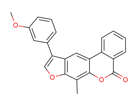 10-(3-methoxyphenyl)-7-methyl-[1]benzofuro[6,5-c]isochromen-5-one