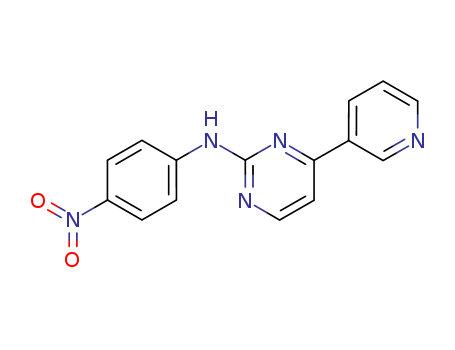 N-(4-nitrophenyl)-4-(pyridin-3-yl)pyrimidin-2-amine