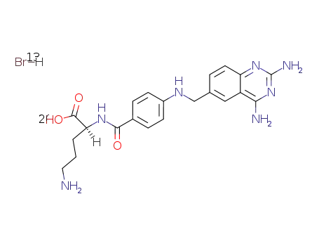 4-amino-4-deoxy-5,8-dideazapteroyl-L-ornithine hydrobromide