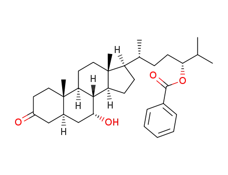 (5α,24R)-24-benzoyloxy-7α-hydroxycholestan-3-one