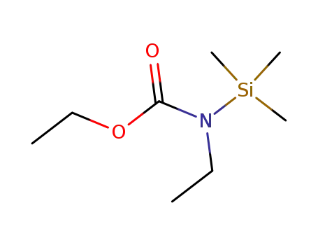 Molecular Structure of 303982-75-4 (Carbamic  acid,  ethyl(trimethylsilyl)-,  ethyl  ester  (9CI))