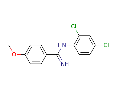 Benzenecarboximidamide, N-(2,4-dichlorophenyl)-4-methoxy-