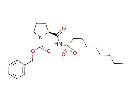(2R)-N-benzyloxycarbonyl(octanesulfonyl pyrrolidine-2-carboxamide)