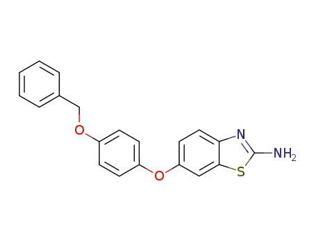 2-Benzothiazolamine, 6-[4-(phenylmethoxy)phenoxy]-