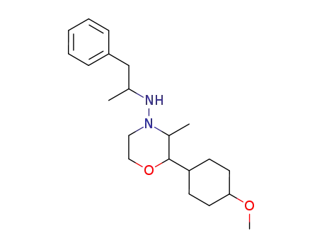 [2-(4-methoxy-cyclohexyl)-3-methyl-morpholin-4-yl]-(1-methyl-2-phenyl-ethyl)-amine