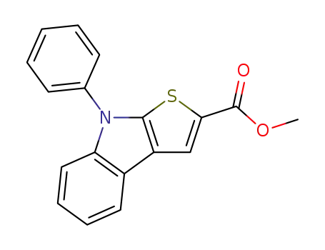 methyl 8-phenyl-8H-thieno[2,3-b]indole-2-carboxylate