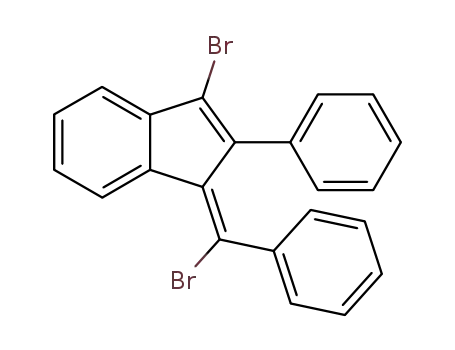 1H-Indene, 3-bromo-1-(bromophenylmethylene)-2-phenyl-, (1E)-