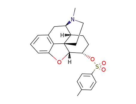 4,5α-epoxy-17-methyl-6α-(toluene-4-sulfonyloxy)-morphinane