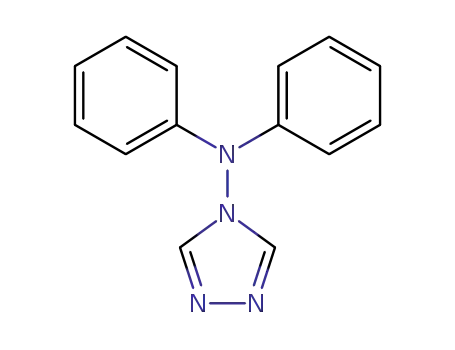 Molecular Structure of 873590-08-0 (4H-1,2,4-Triazol-4-amine, N,N-diphenyl-)