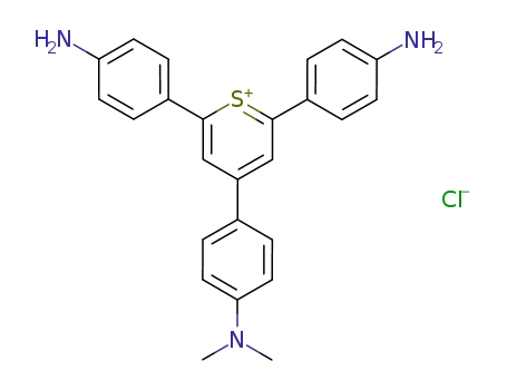 2,6-bis(4-aminophenyl)-4-(4-(dimethylamino)phenyl)thiopyrylium