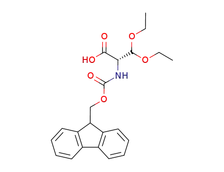 Molecular Structure of 874817-18-2 (L-Serine, 3-ethoxy-O-ethyl-N-[(9H-fluoren-9-ylmethoxy)carbonyl]-)
