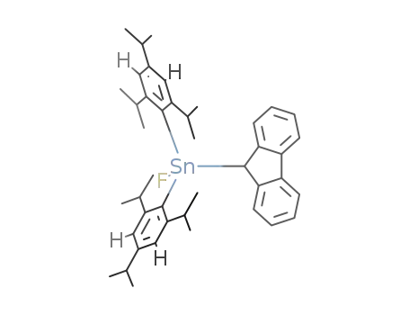 Stannane, 9H-fluoren-9-ylfluorobis[2,4,6-tris(1-methylethyl)phenyl]-