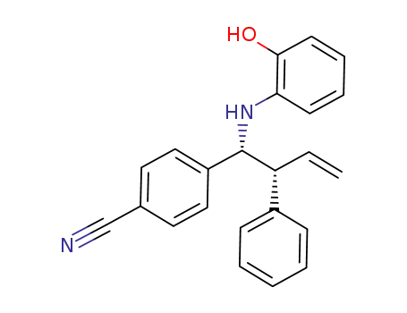 (R,R)-4-[1-(2-hydroxy-phenylamino)-2-phenyl-but-3-enyl]-benzonitrile