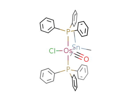 [Os(Sn(CH<sub>3</sub>)3)Cl(CO)(P(C<sub>6</sub>H<sub>5</sub>)3)2]