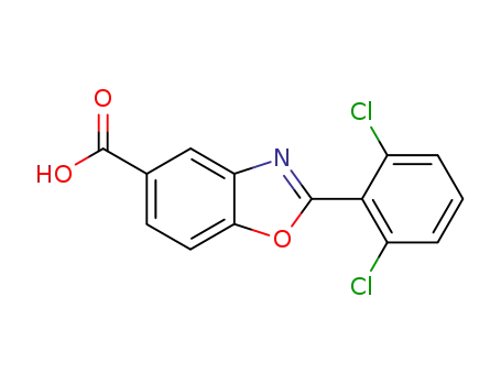 5-Benzoxazolecarboxylic acid, 2-(2,6-dichlorophenyl)-