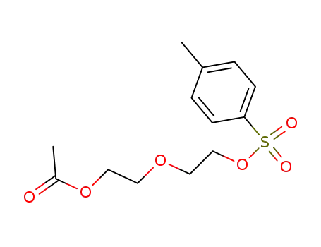 Molecular Structure of 26923-87-5 (Ethanol, 2-[2-(acetyloxy)ethoxy]-, 4-methylbenzenesulfonate)