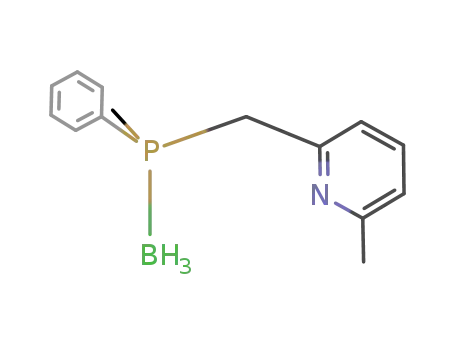 P(BH<sub>3</sub>)(C<sub>6</sub>H<sub>5</sub>)(CH<sub>3</sub>)CH<sub>2</sub>C<sub>5</sub>H<sub>3</sub>N(CH<sub>3</sub>)
