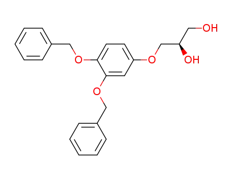 (R)-3-(3,4-Bis-benzyloxy-phenoxy)-propane-1,2-diol