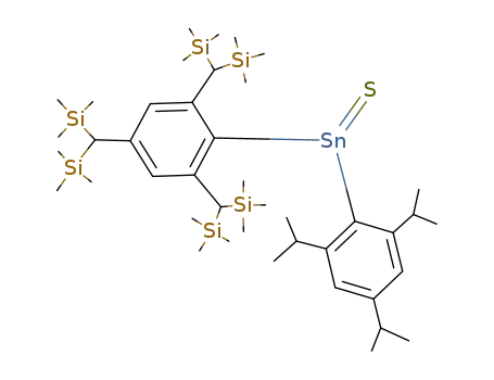 (2,4,6-tris[bis(trimethylsilyl)methyl]phenyl)(2,4,6-triisopropylphenyl)SnS